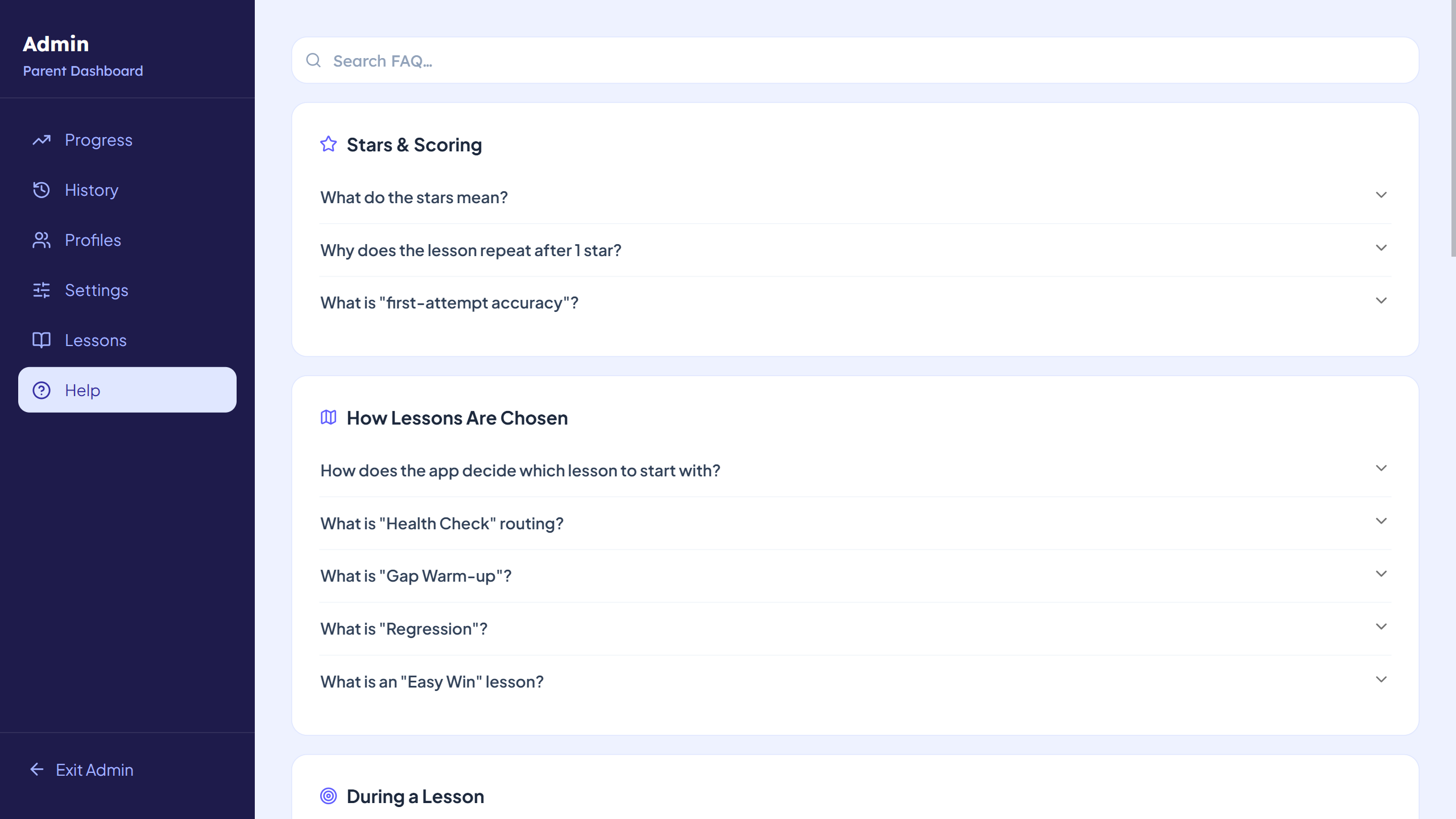 Phonics App FAQ and parent guidance